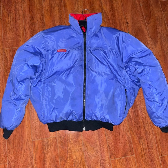VINTAGE 90s COLUMBIA PURPLE PUFFER WOMENS SIZE S - Picture 1 of 7